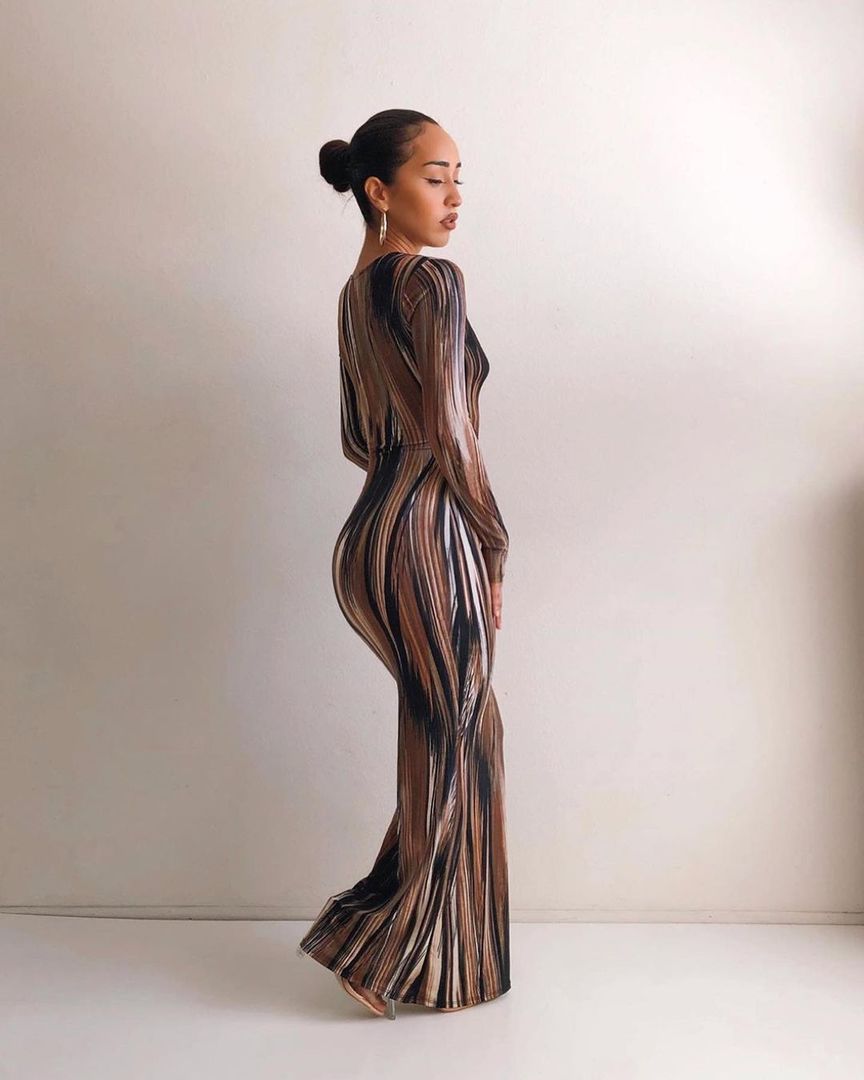 Waist Illusion Dress