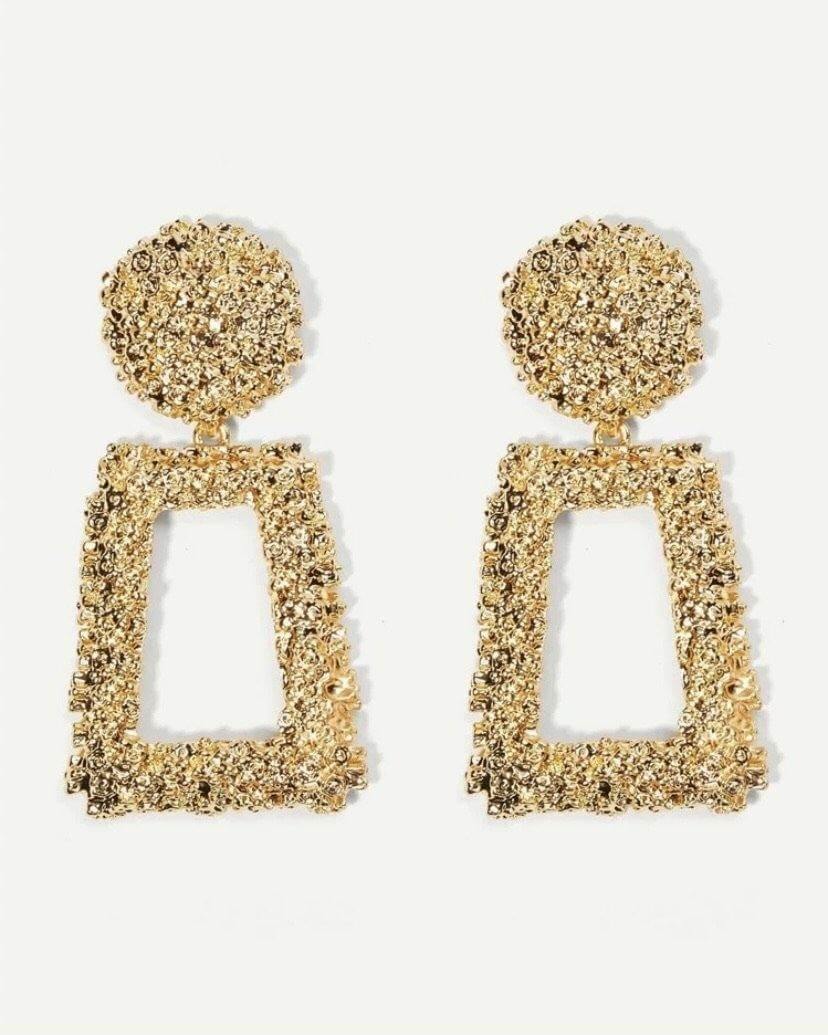 Chunky Door Knocker Earrings - SHOP LANI