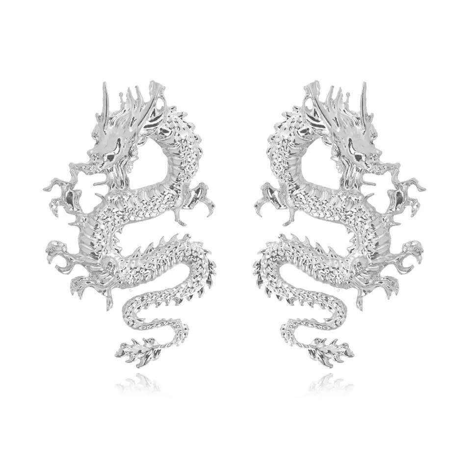 Dragon Statement Earrings - SHOP LANI