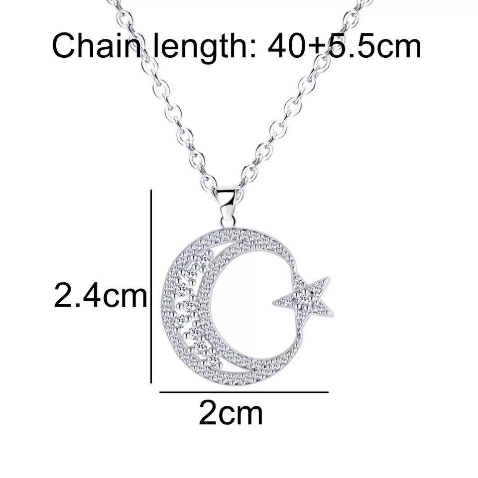 Crescent Moon Necklace | gold - SHOP LANI