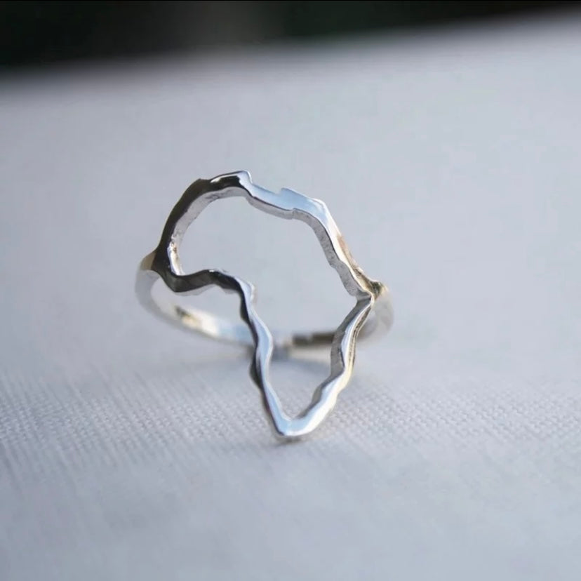 Africa Outline Ring