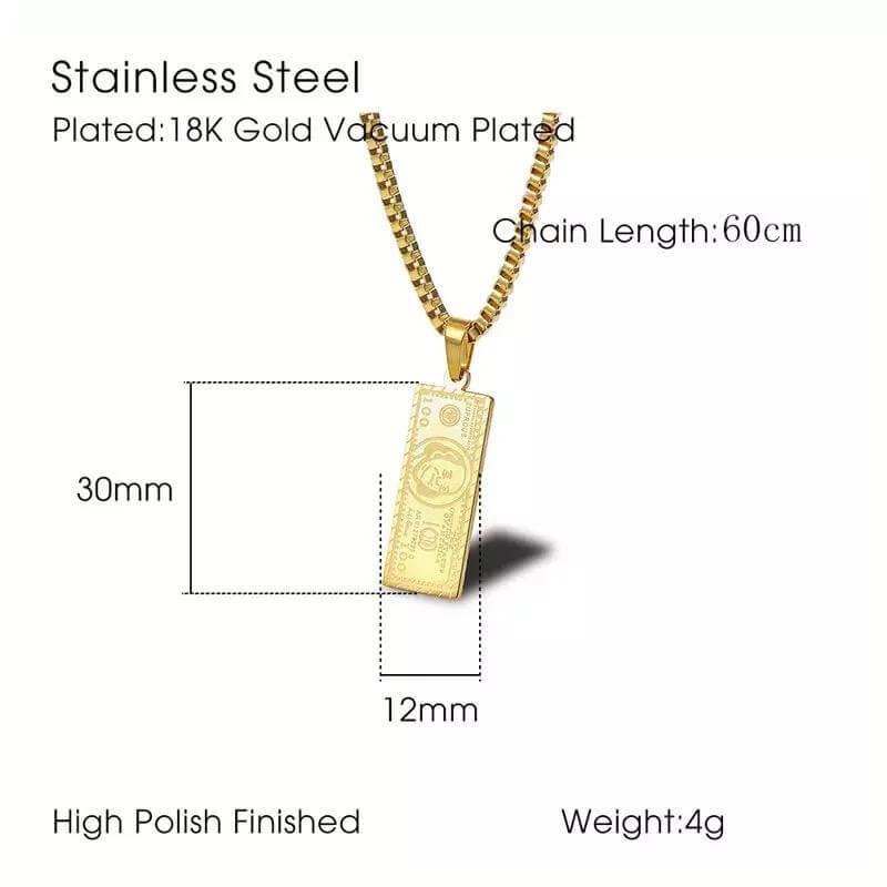 Silver Dollar Necklace - SHOP LANI