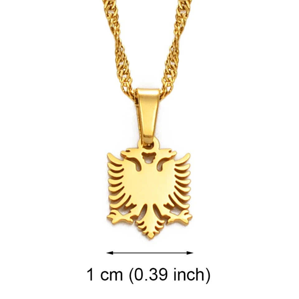 Mini Albania Eagle Necklace