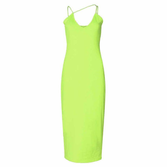 Got Me Good Dress - neon yellow - SHOP LANI