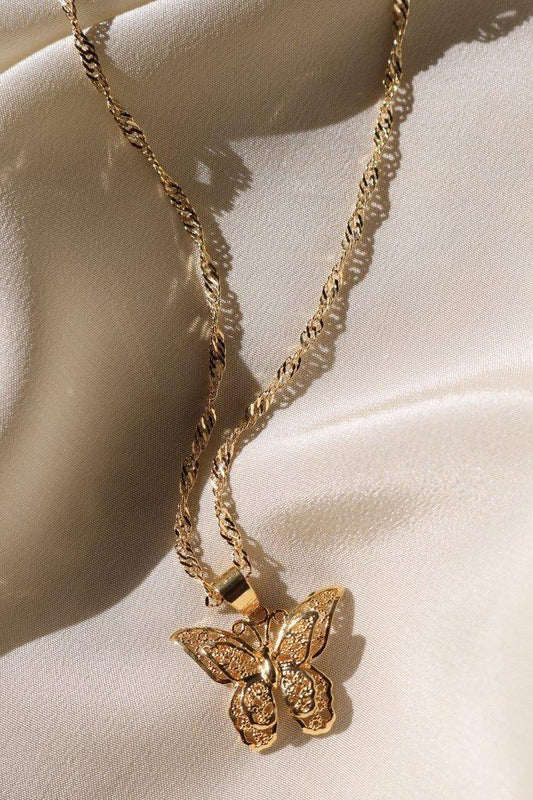 Mariah Butterfly Necklace - SHOP LANI