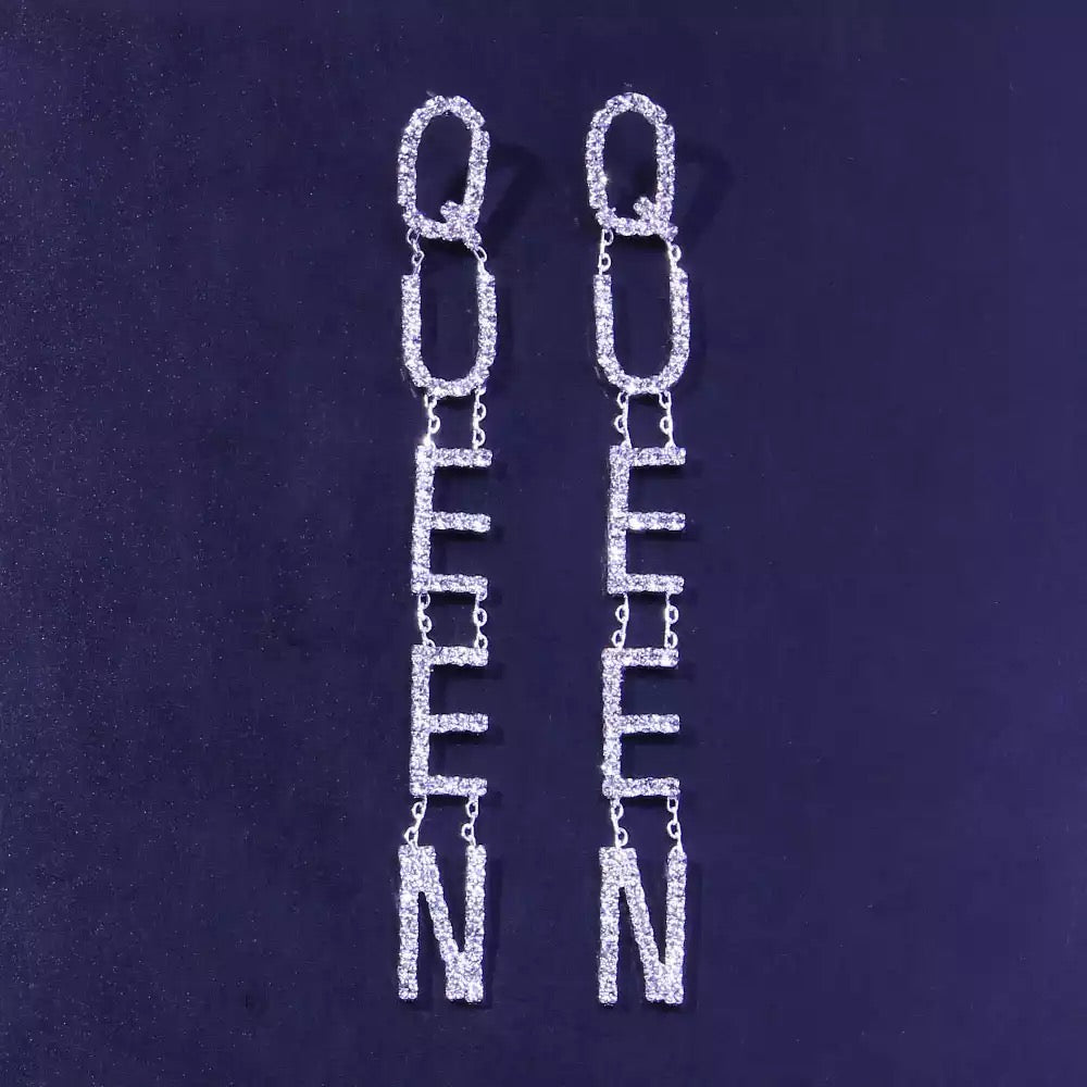 Queen Drop Earrings